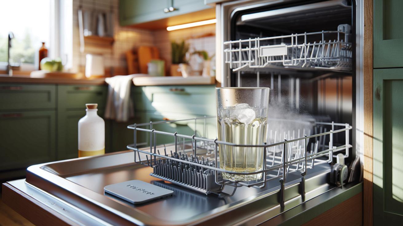 Der einfache Trick mit Essig im Geschirrspüler, der laut Reinigungsexperten Fettgerüche reduziert