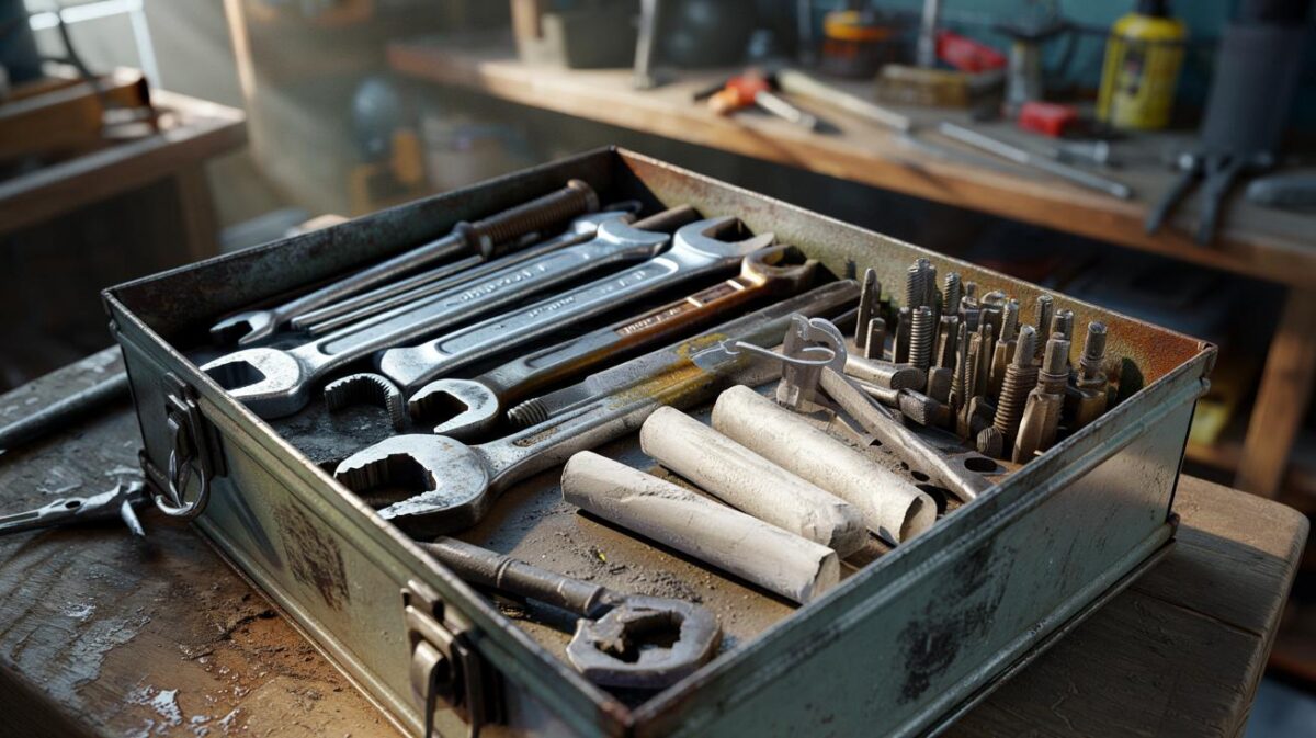 Der kleine Trick mit einem Stück Kreide im Werkzeugkasten, der laut Heimwerkern Feuchtigkeit und Rost reduzieren kann