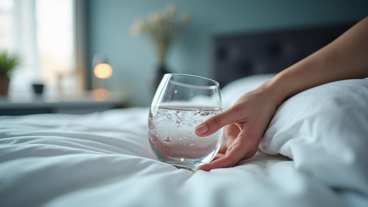 Der unterschätzte Trick mit einem Glas Wasser am Bett, der laut Schlafexperten morgendliche Kopfschmerzen reduzieren kann